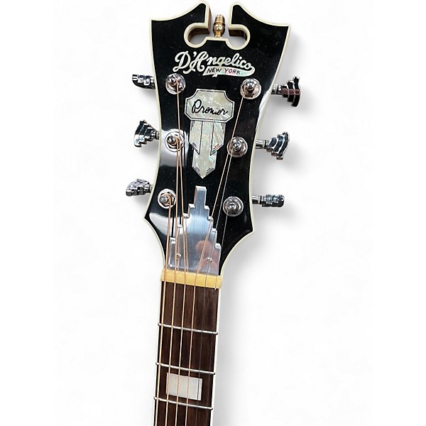 Used D'Angelico PREMIER BOWERY Natural Acoustic Electric Guitar