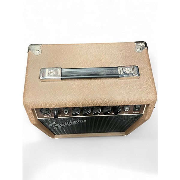 Used Fender Acoustasonic 15 Acoustic Guitar Combo Amp