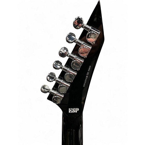 Used ESP LTD KH202 Kirk Hammett Signature Black Solid Body Electric Guitar
