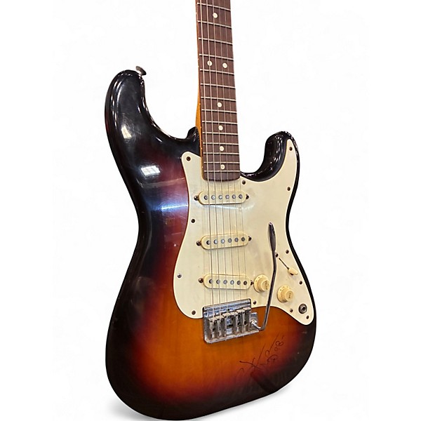 Used Fender Dan Smith Stratocaster 3 Color Sunburst Solid Body Electric Guitar