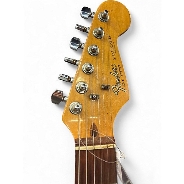 Used Fender Dan Smith Stratocaster 3 Color Sunburst Solid Body Electric Guitar