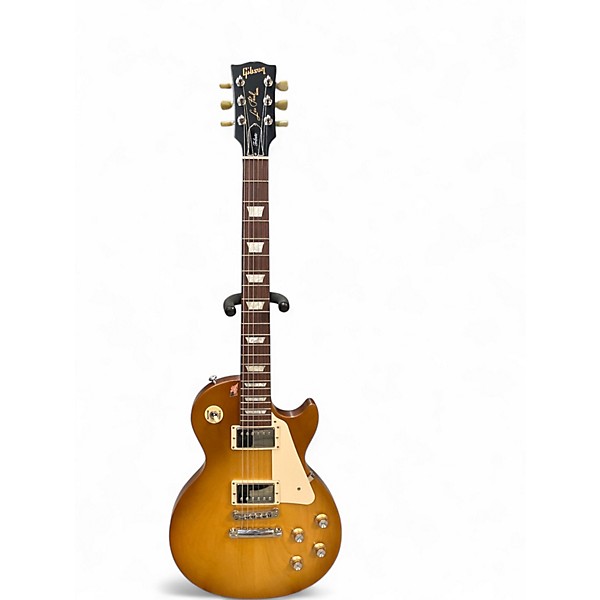 Used 2018 Gibson Les Paul Tribute Honey Burst Solid Body Electric Guitar