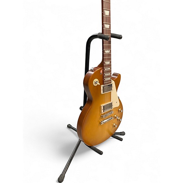 Used 2018 Gibson Les Paul Tribute Honey Burst Solid Body Electric Guitar