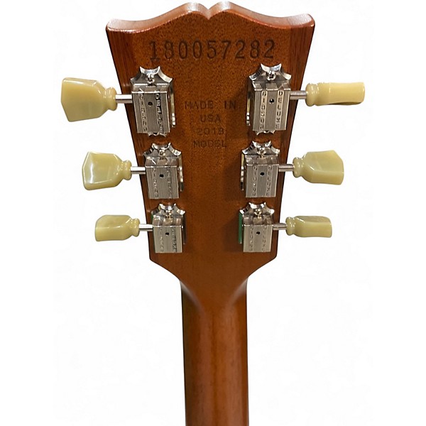 Used 2018 Gibson Les Paul Tribute Honey Burst Solid Body Electric Guitar