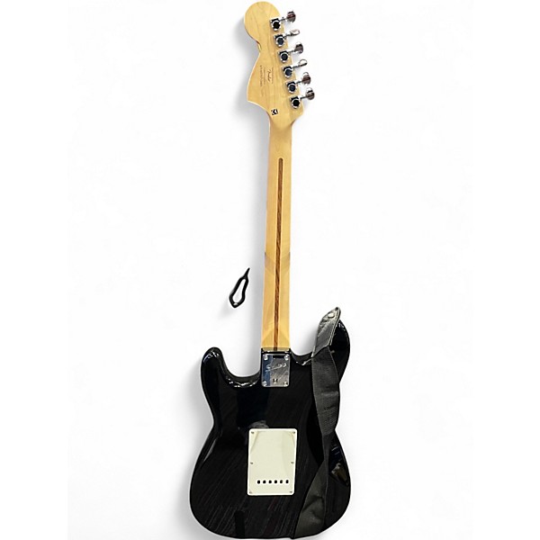 Used Squier Affinity Stratocaster Black Solid Body Electric Guitar