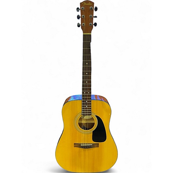 Used Fender DG8S Natural Acoustic Guitar