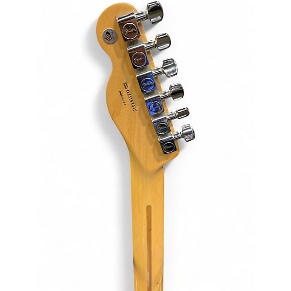 Used Fender American Deluxe Telecaster black Solid Body Electric Guitar