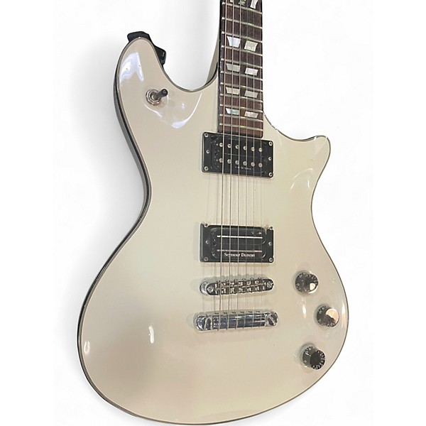 Used Schecter Guitar Research Tempest Custom white Solid Body Electric Guitar