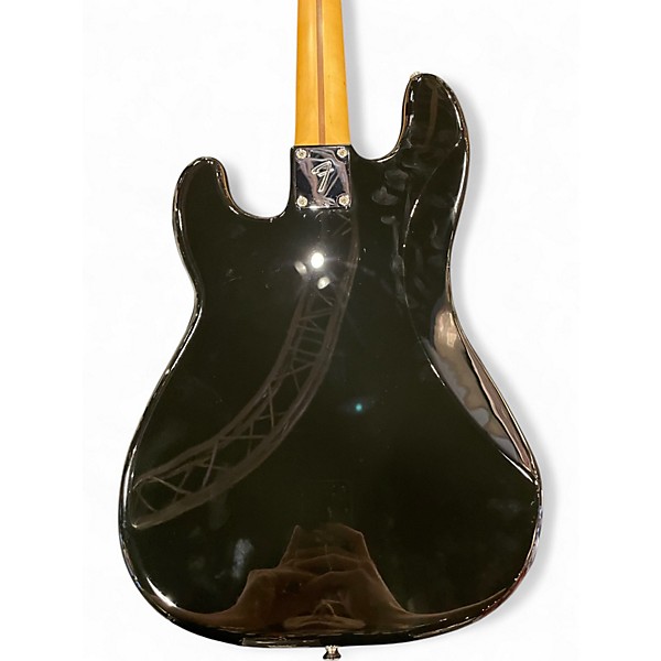 Used Fender Player Precision Bass Black Electric Bass Guitar