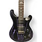 Used PRS Swamp Ash CE Sandblasted Black and Purple Solid Body Electric Guitar thumbnail