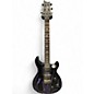 Used PRS Swamp Ash CE Sandblasted Black and Purple Solid Body Electric Guitar
