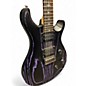Used PRS Swamp Ash CE Sandblasted Black and Purple Solid Body Electric Guitar