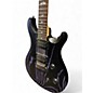 Used PRS Swamp Ash CE Sandblasted Black and Purple Solid Body Electric Guitar