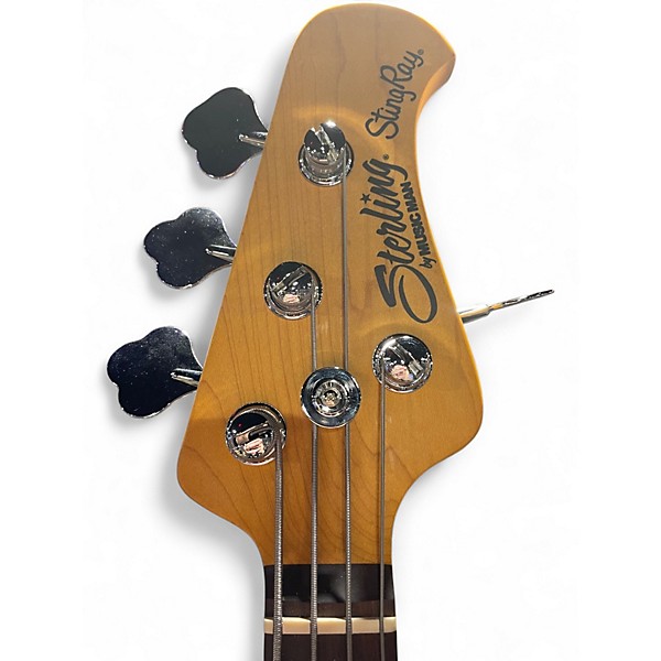 Used Sterling by Music Man STINGRAY RAY 24 BLUE Electric Bass Guitar