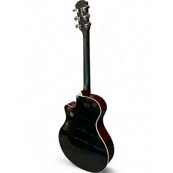 Used Yamaha APX600 Oriental Blue Burst Acoustic Electric Guitar