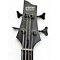 Used Schecter Guitar Research Stiletto Stealth Stealth Black Electric Bass Guitar
