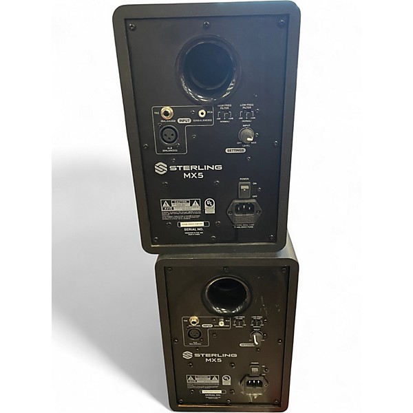 Used Sterling Audio MX5 Pair Powered Monitor