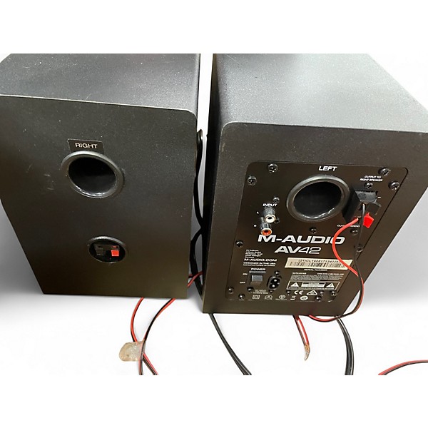 Used M-Audio AV42 Pair Powered Monitor