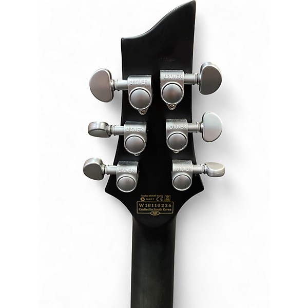 Used Schecter Guitar Research C1 Platinum Black Solid Body Electric Guitar