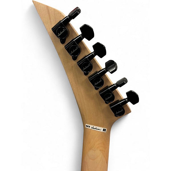 Used Jackson JS34Q Dinky Purple Solid Body Electric Guitar