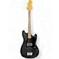 Vintage 1976 Fender Musicmaster Black Electric Bass Guitar thumbnail