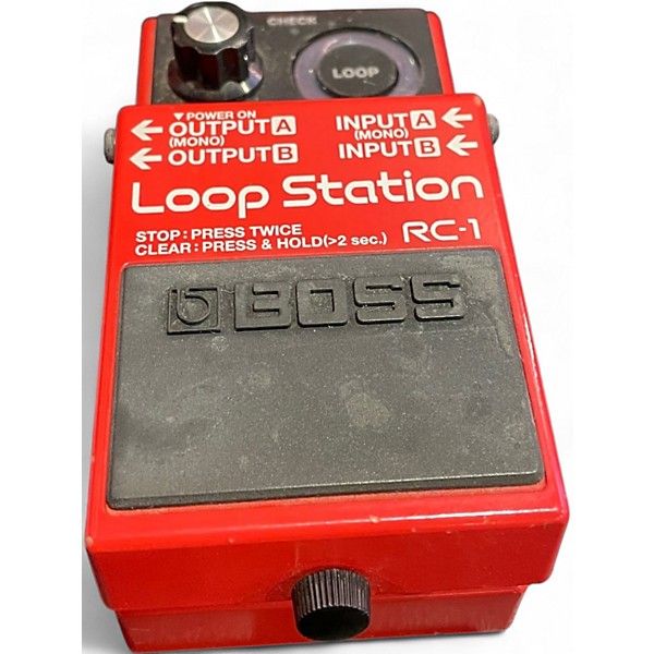 Used BOSS RC1 Loop Station Pedal