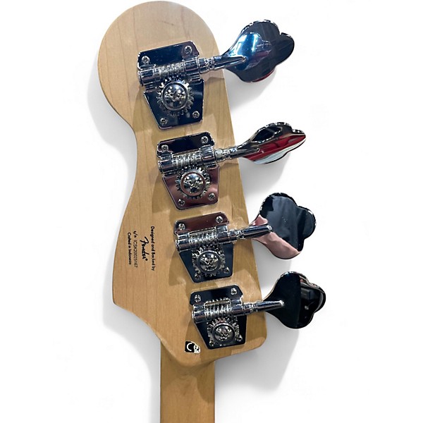 Used Squier Affinity Precision Bass Black Electric Bass Guitar