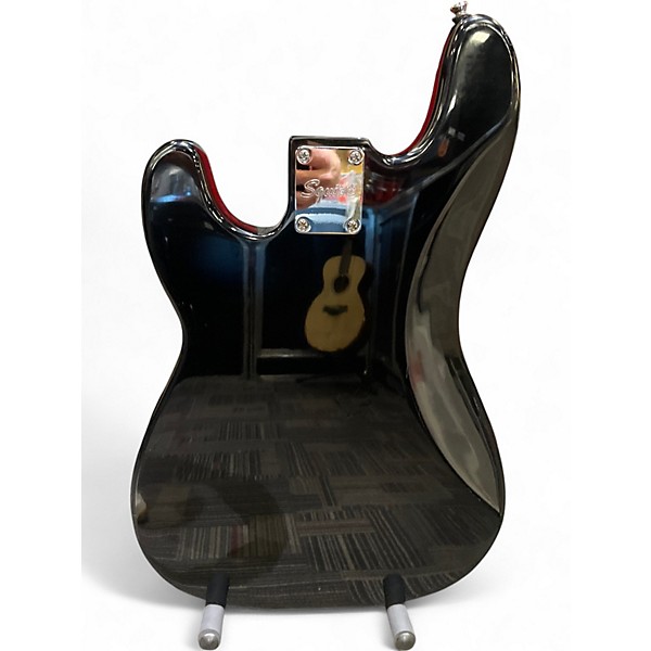 Used Squier Affinity Precision Bass Black Electric Bass Guitar