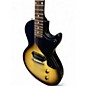 Used Gibson Les Paul Junior 2 Tone Sunburst Solid Body Electric Guitar