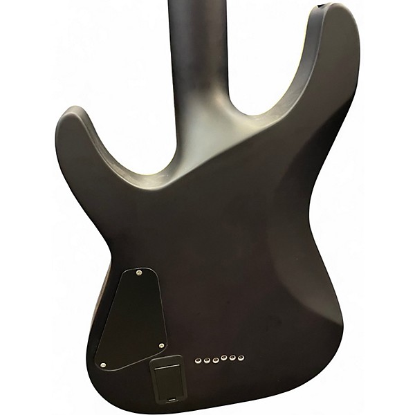 Used Schecter Guitar Research C1 Platinum Black Solid Body Electric Guitar