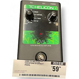 Used TC Helicon VOICETONE D1 Effect Pedal