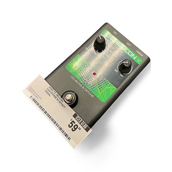 Used TC Helicon VOICETONE D1 Effect Pedal