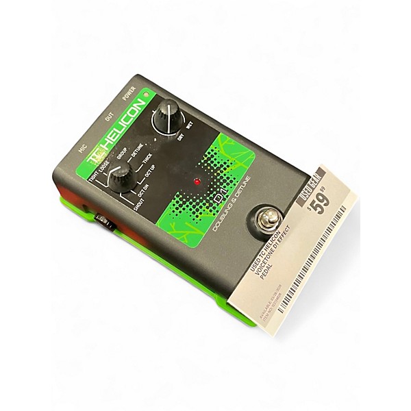 Used TC Helicon VOICETONE D1 Effect Pedal