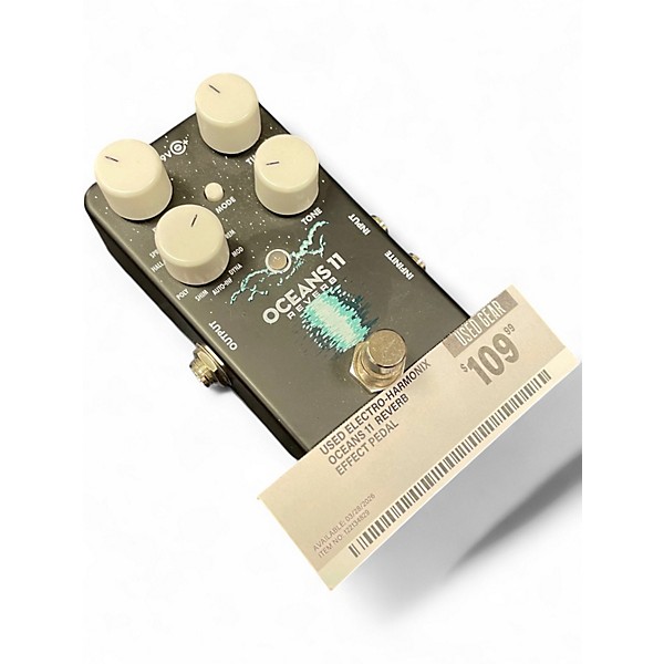 Used Electro-Harmonix Oceans 11  Reverb Effect Pedal