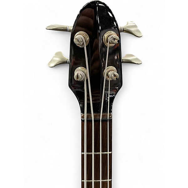 Used Yamaha MOTION MBII SHORT SCALE DARK TRANSPARENT GREEN Electric Bass Guitar