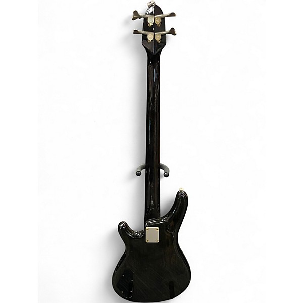 Used Yamaha MOTION MBII SHORT SCALE DARK TRANSPARENT GREEN Electric Bass Guitar