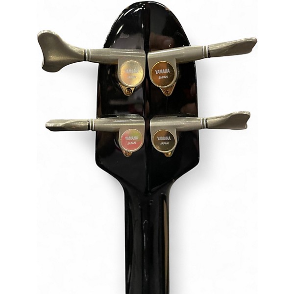 Used Yamaha MOTION MBII SHORT SCALE DARK TRANSPARENT GREEN Electric Bass Guitar