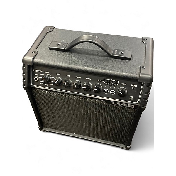 Used Line 6 Spider V 20 MkII 20w 1x8 Guitar Combo Amp