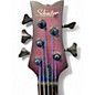 Used Schecter Guitar Research Stiletto Studio 5 String Transparent Purple Burst Electric Bass Guitar