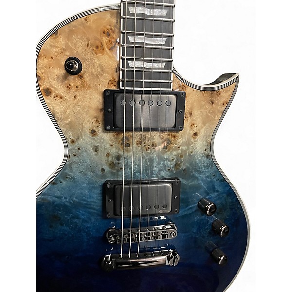 Used ESP E-II Eclipse BLUE FADE Solid Body Electric Guitar