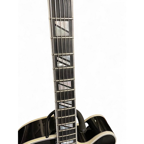 Used The Heritage SUPER EAGLE Black Hollow Body Electric Guitar