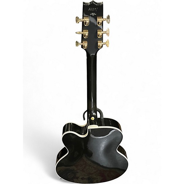 Used The Heritage SUPER EAGLE Black Hollow Body Electric Guitar