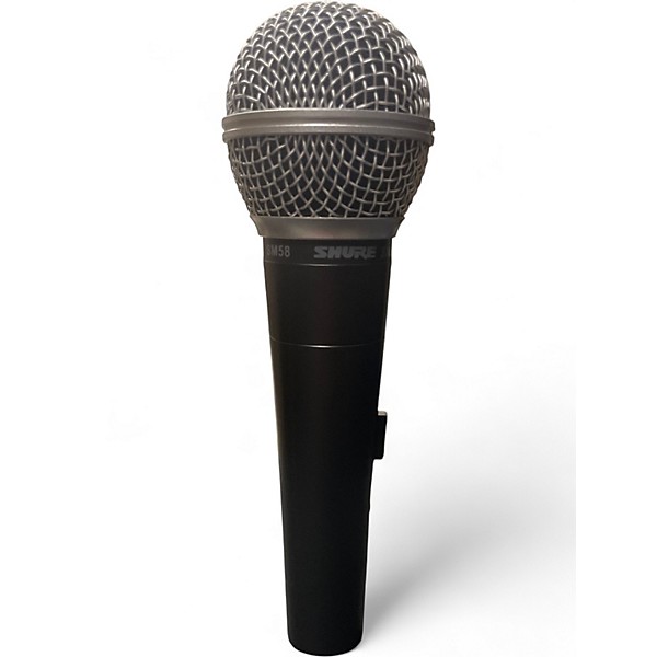 Used Shure SM58S With Switch Dynamic Microphone
