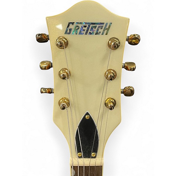 Used Gretsch Guitars LTD Pristine CB Antique Ivory Hollow Body Electric Guitar