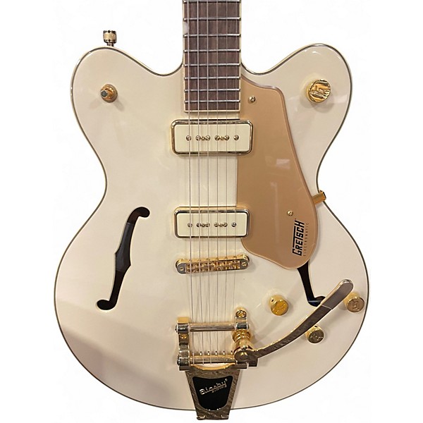 Used Gretsch Guitars LTD Pristine CB Antique Ivory Hollow Body Electric Guitar