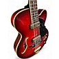 Used Ibanez AEB200 Candy Red Burst Electric Bass Guitar