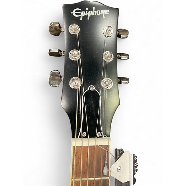 Used Epiphone 1959 KIRK HAMMETT LES PAUL GREENEY GREENY BURST Solid Body Electric Guitar