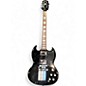 Used Epiphone SG Standard Black Solid Body Electric Guitar thumbnail