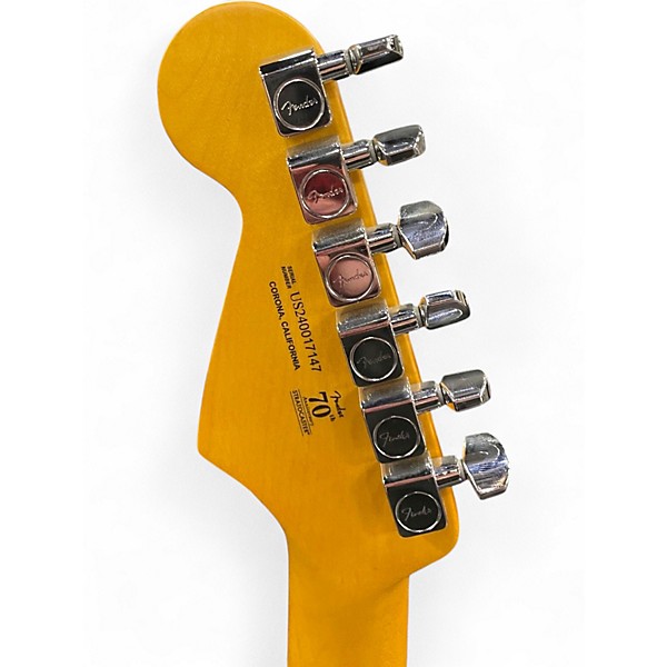 Used Fender American Professional II Stratocaster Mercury Solid Body Electric Guitar