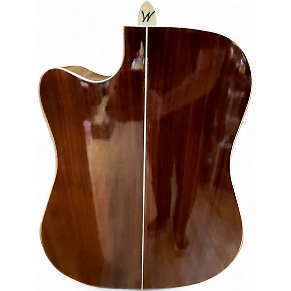 Used Washburn WD20SCE Natural Acoustic Guitar